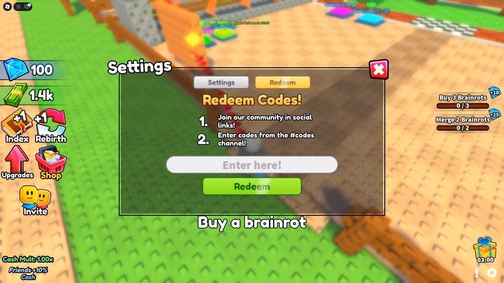 race-a-brainrot-codes-2026-snag-free-gems-before-they-go-poof-image-1